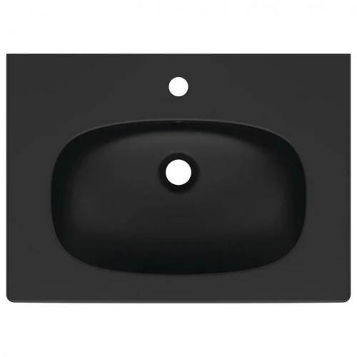 Мебельная раковина Ideal Standard Tesi 62 T3510V3 цвет Silk Black / Черный шелк