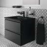 Мебельная раковина Ideal Standard Tesi 62 T3510V3 цвет Silk Black / Черный шелк