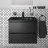 Мебельная раковина Ideal Standard Tesi 62 T3510V3 цвет Silk Black / Черный шелк