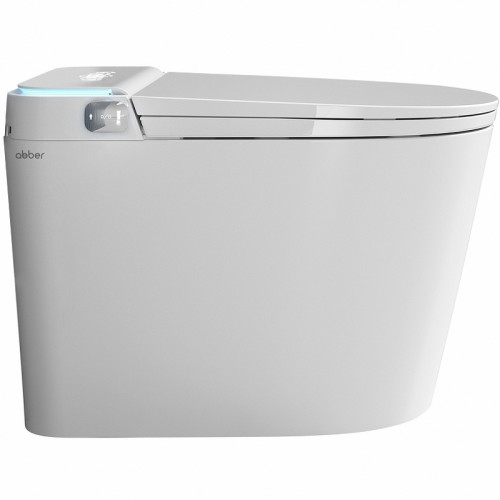 Унитаз биде Abber Bequem AC1117S приставной с сиденьем Микролифт фарфор приставной