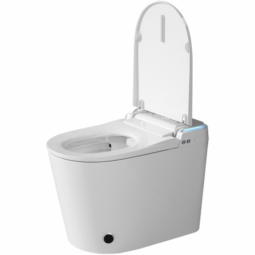 Унитаз биде Abber Bequem AC1117S приставной с сиденьем Микролифт фарфор приставной