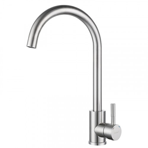 Смеситель для кухни GranFest Z-5410 цвет Нержавеющая сталь