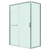 Душевой уголок Grossman Style 110x100 L 120.K33.05.1110.10.02 профиль Хром стекло шиншилла