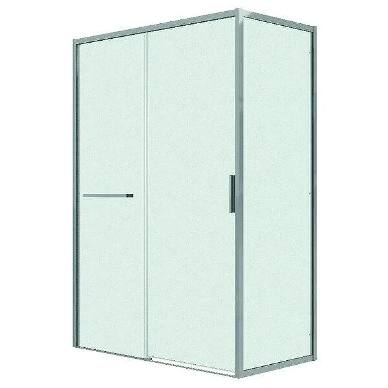 Душевой уголок Grossman Style 110x100 L 120.K33.05.1110.10.02 профиль Хром стекло шиншилла