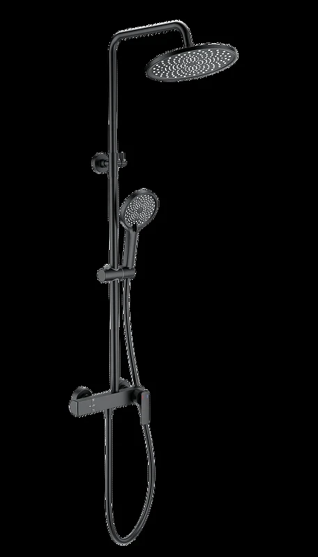Душевая система Wonzon & Woghand WW-B3517-MB цвет Черный матовый