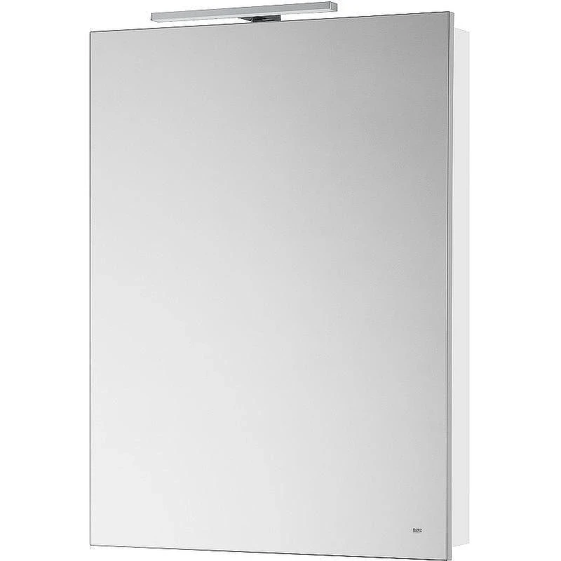 Зеркальный шкаф Roca Victoria 60 L A857474806 с подсветкой Белый глянец