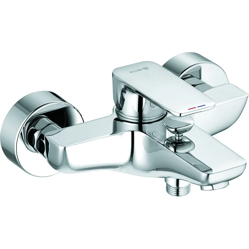 Смеситель для ванны Kludi Pure Style 406810575 Хром латунь на стену