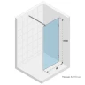 Душевая перегородка Riho SZ Scandic NXT X400 110 G001116120 (GX00552C0) профиль Хром стекло прозрачное
