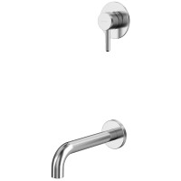 Смеситель для ванны Whitecross Y brushed nickel YSET03NIB Брашированный никель латунь встраиваемый