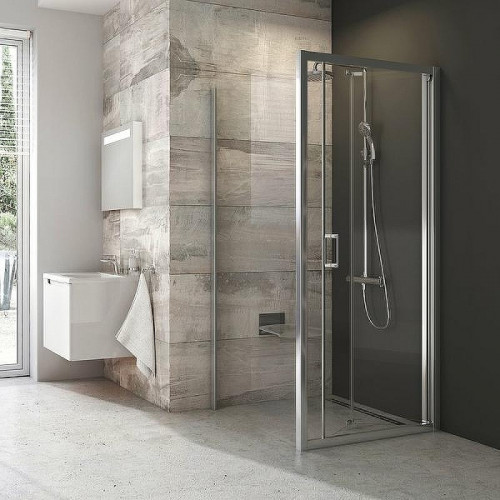 Душевая стенка Ravak Blix BLPSZ-90 X93H70C00Z1 профиль Хром стекло Transparent