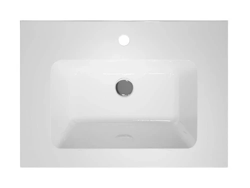Тумба с раковиной Sanflor Диана 65 С28172 подвесная цвет Дуб Шерман Графит