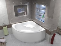 Акриловая ванна Bas Мега 160x160 В 00024 без гидромассажа
