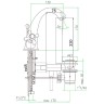 Смеситель для раковины Webert Armony AM700102010