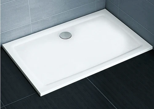 Душевой поддон из искусственного камня Ravak Gigant Pro 100x80 Flat XA03A411010 Белый