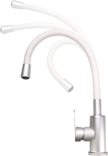 Смеситель для кухни Ekko E4263-7 Белый Хром