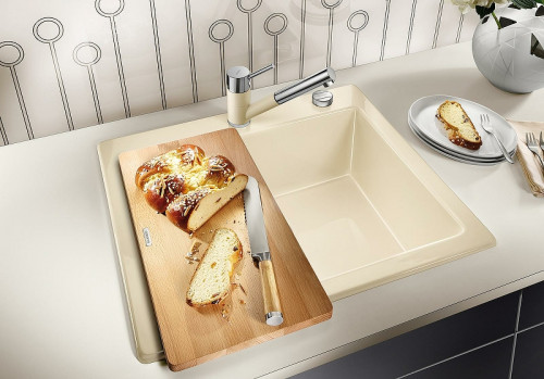 Кухонная мойка Blanco Palona 6 524738 Черная керамика встраиваемый