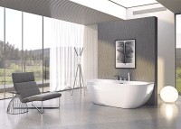 Смеситель на борт ванны Ravak Flat FL 026.00 X070120 Хром латунь