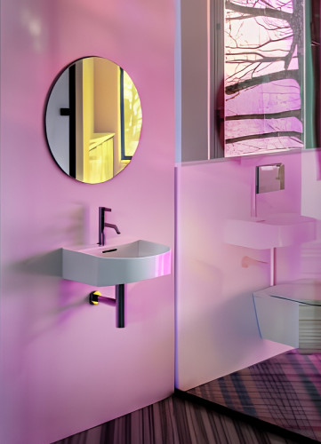 Раковина Laufen Sonar 40 8.1634.1.400.104.1 Белая