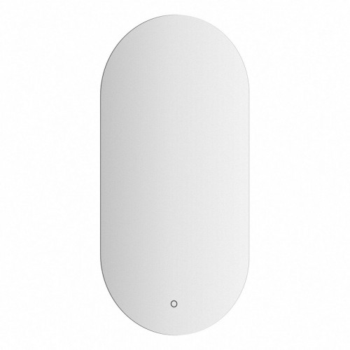 Зеркало Evoform Ledshine 40х80 BY 2698 с подсветкой 16,5 W - сенсорный выключатель - теплый белый свет