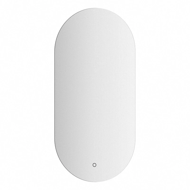 Зеркало Evoform Ledshine 40х80 BY 2698 с подсветкой 16,5 W - сенсорный выключатель - теплый белый свет