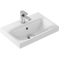 Раковина Cersanit Moduo Slim 50 S-UM-MOD50SL/1 Белая фарфор полувстраиваемая