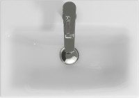 Раковина Cersanit Moduo Slim 50 S-UM-MOD50SL/1 Белая фарфор полувстраиваемая