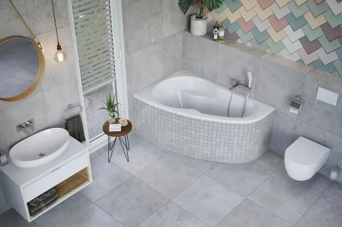 Акриловая ванна Excellent Newa Plus 160х95 L WAEX.NEL16WH без гидромассажа