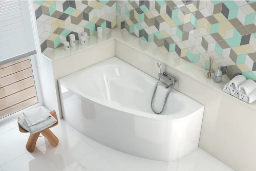 Акриловая ванна Excellent Newa Plus 160х95 L WAEX.NEL16WH без гидромассажа