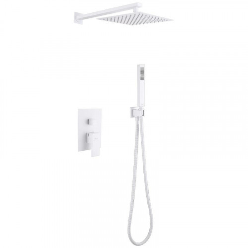 Душевая система Abber Daheim AF8219W цвет Белый матовый