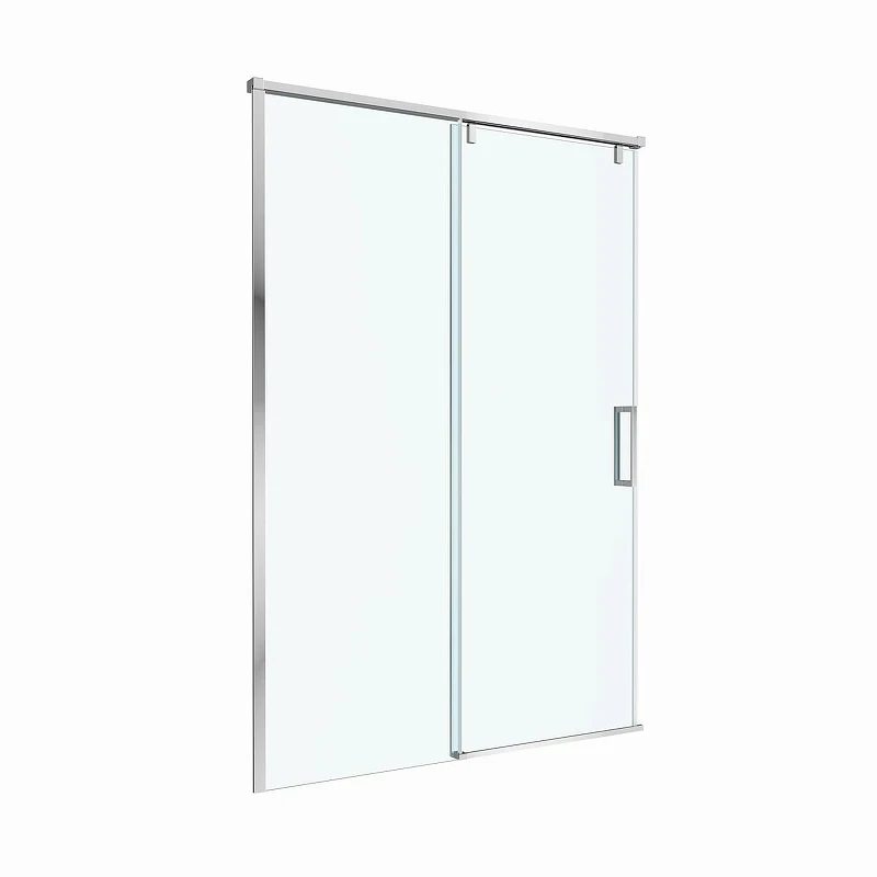 Душевая дверь BelBagno Soft Close-1 140 SOFT_CLOSE-1-BF-1-140-C-Cr профиль Хром стекло прозрачное