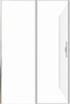 Душевой уголок Allen Brau Priority 140x90 3.31011.BA+3.31017.BA цвет профиля Серебро браш стекло прозрачное