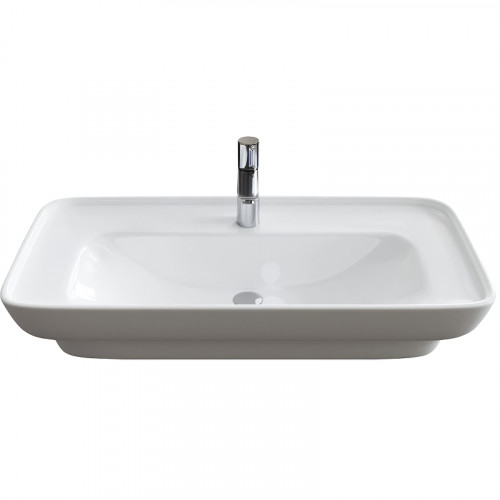 Тумба с раковиной Brevita Savoy 90 УТ000014896 подвесная Черная матовая МДФ / ЛДСП