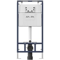 Инсталляция AM.PM MasterFit I012710.0251 для унитаза с клавишей смыва Хром глянцевый нержавеющая сталь