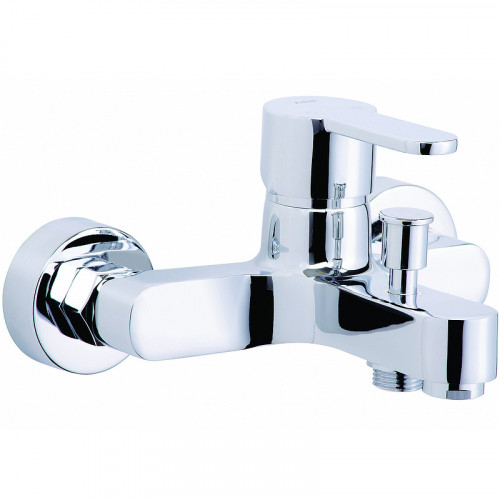 Смеситель для ванны Azario Tevis AZ-15490501 Хром латунь на стену