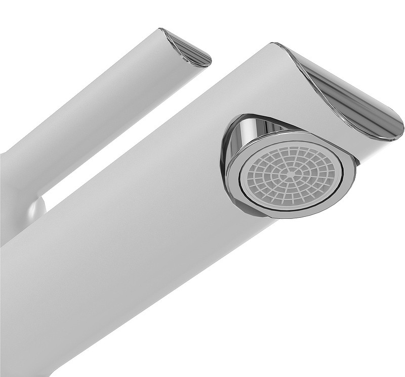 Смеситель для раковины Grossman Alba 510.K35.06.100/000 Белый Хром латунь