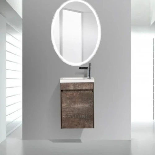 Тумба под раковину BelBagno Pietra Mini 46 PIETRA MINI-460-1A-SO-PT-R подвесная Stone МДФ / ЛДСП