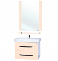 Зеркало Bellezza Рокко 70 4613711030073 с полкой Бежевое