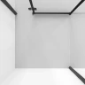 Душевой уголок Niagara Nova 90х90 NG-6831-34BLACK профиль Черный матовый стекло прозрачное