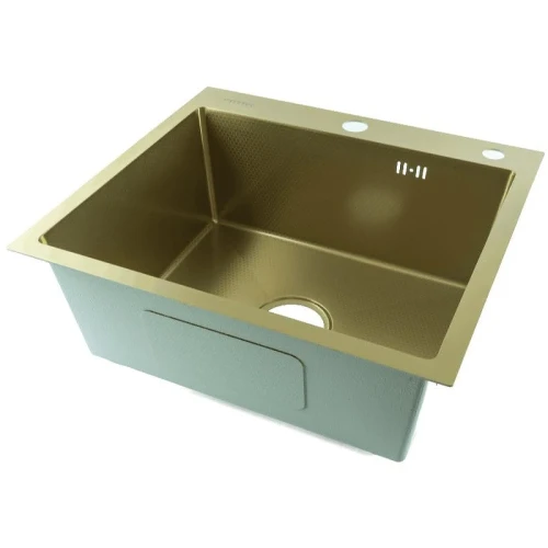 Кухонная мойка Fmark 50 FSC5050C цвет Золото матовое