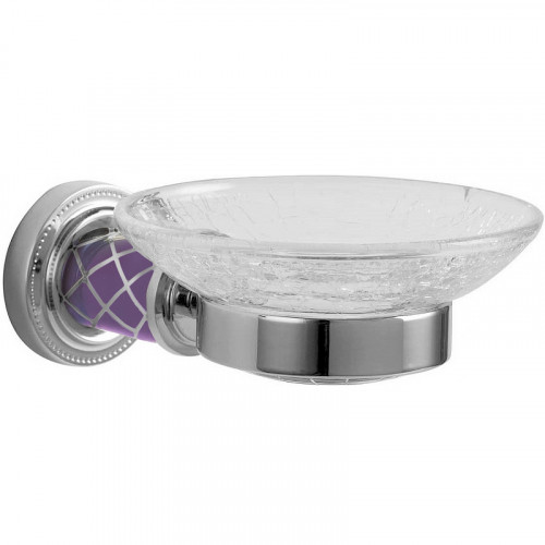 Мыльница Boheme Murano 10903-V-CR Хром Фиолетовый