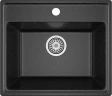 Кухонная мойка Domaci Палермо 49 PR-490-004 цвет Черный