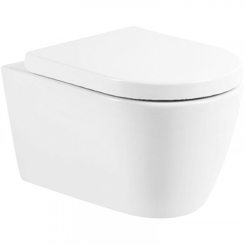 Унитаз BelBagno Marino BB105CHR/BB105SC подвесной с сиденьем Микролифт