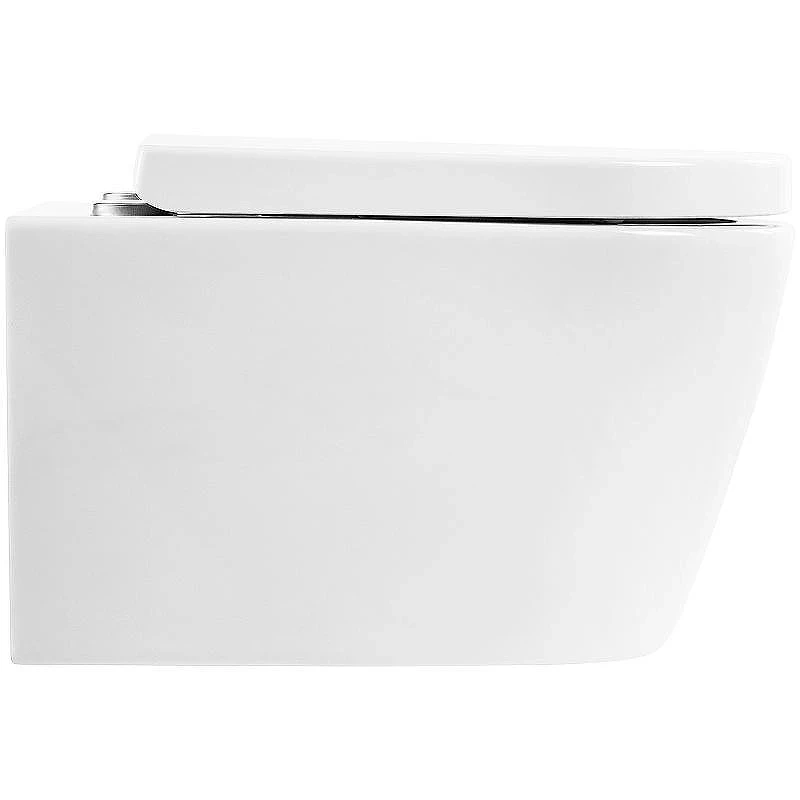 Унитаз BelBagno Marino BB105CHR/BB105SC подвесной с сиденьем Микролифт