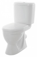 Унитаз-компакт Sanita Стандарт комфорт WC.CC/Standart/2-DM/WHT.G/S1 с бачком и сиденьем Микролифт