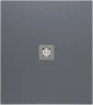 Душевой поддон из искусственного камня Allen Brau Priority 90x90 8.31002-BGM цвет Синий+Серый