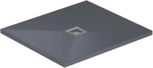 Душевой поддон из искусственного камня Allen Brau Priority 90x90 8.31002-BGM цвет Синий+Серый