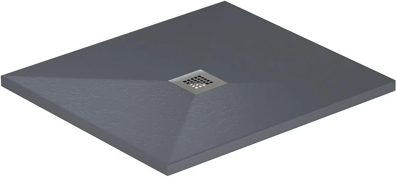 Душевой поддон из искусственного камня Allen Brau Priority 90x90 8.31002-BGM цвет Синий+Серый