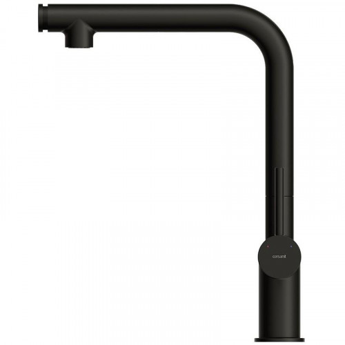 Смеситель для кухни Cersanit Flavis 68237 Черный матовый