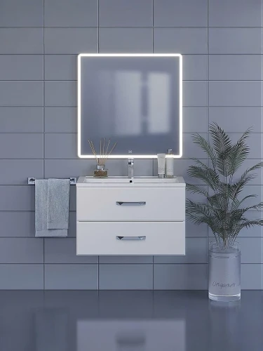 Зеркало Uperwood Foster 80 291020570 с подсветкой с сенсорным выключателем и подогревом