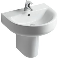 Раковина Ideal Standard Connect Arc 60 E7875MA Евробелая фарфор подвесная, полувстраиваемая